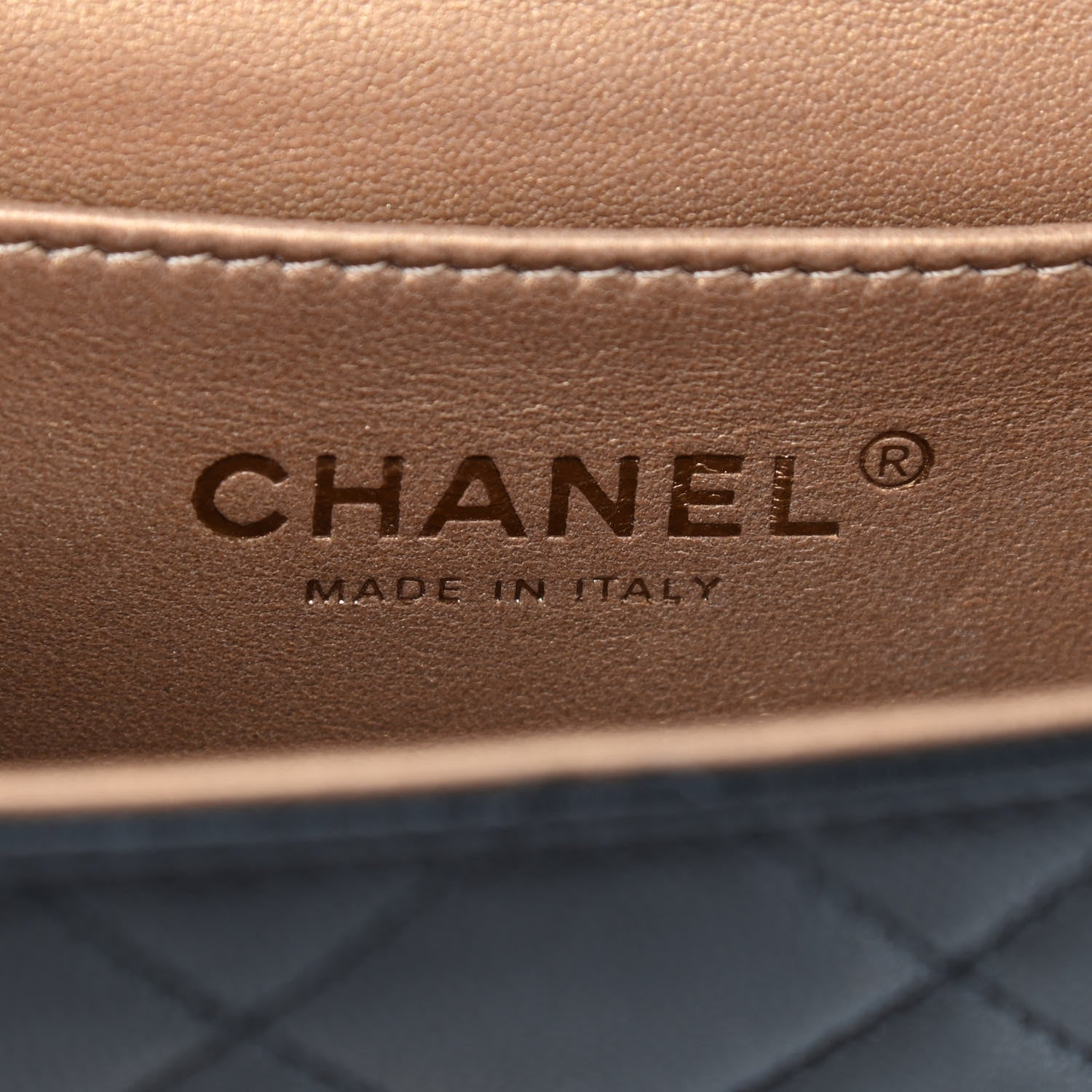 Chanel Goatskin Quilted Chic Pearls Flap Black 7 of 8