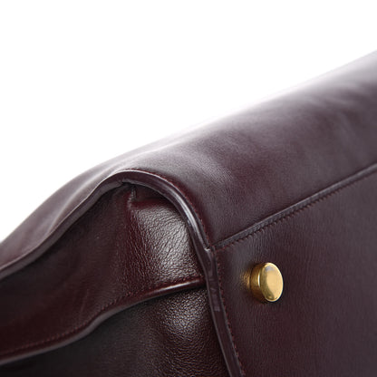 Saint Laurent Calfskin Large Sac De Jour Carryall Bordeaux 20 of 26