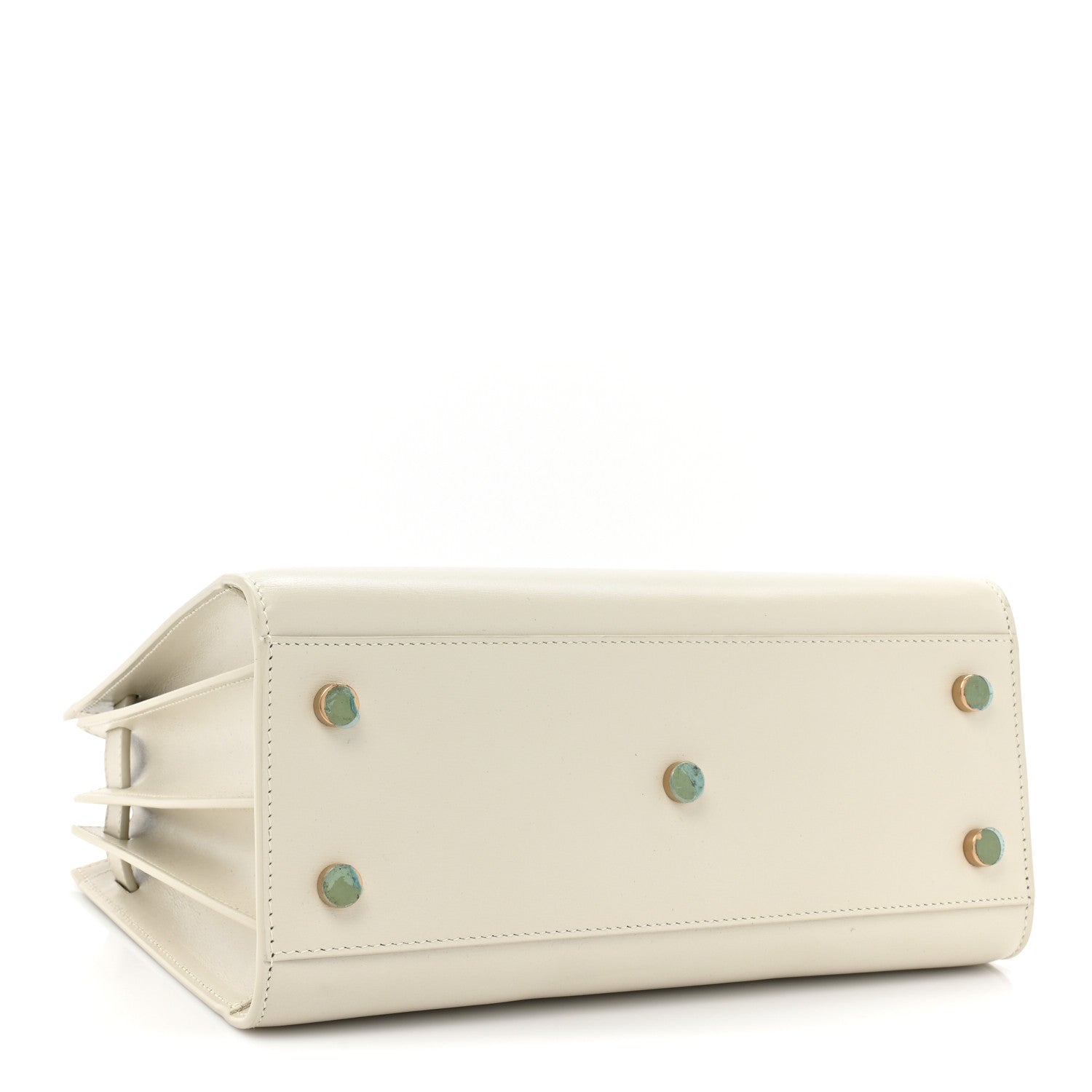 Saint Laurent Calfskin Baby Sac De Jour Dove White 4 of 15