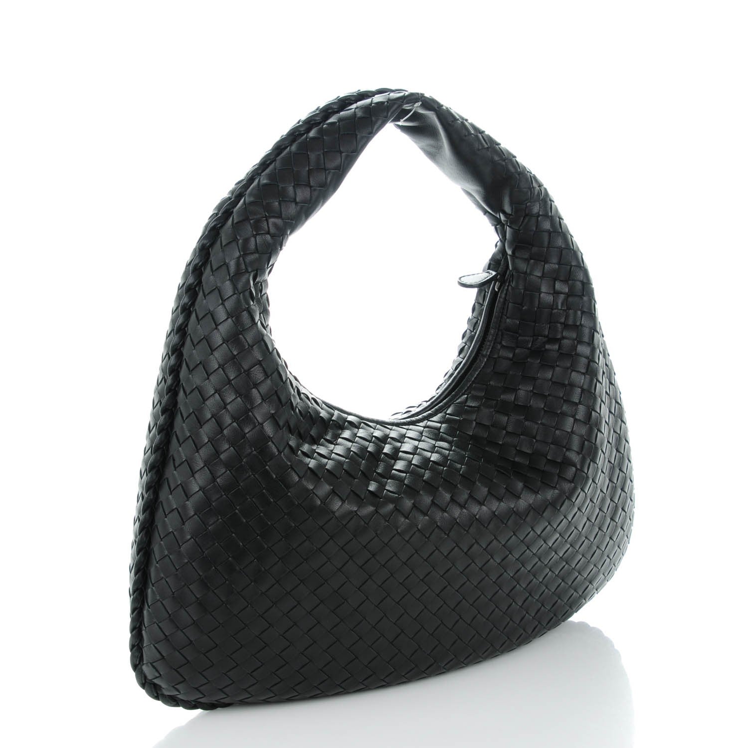 Bottega Veneta Nappa Intrecciato Small Veneta Hobo Nero Black 3 of 8