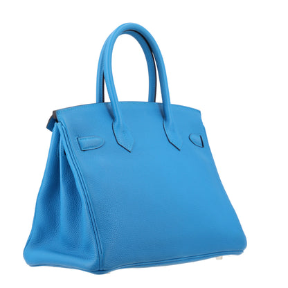 Hermes Togo Birkin 30 Bleu Zanzibar 4 of 11