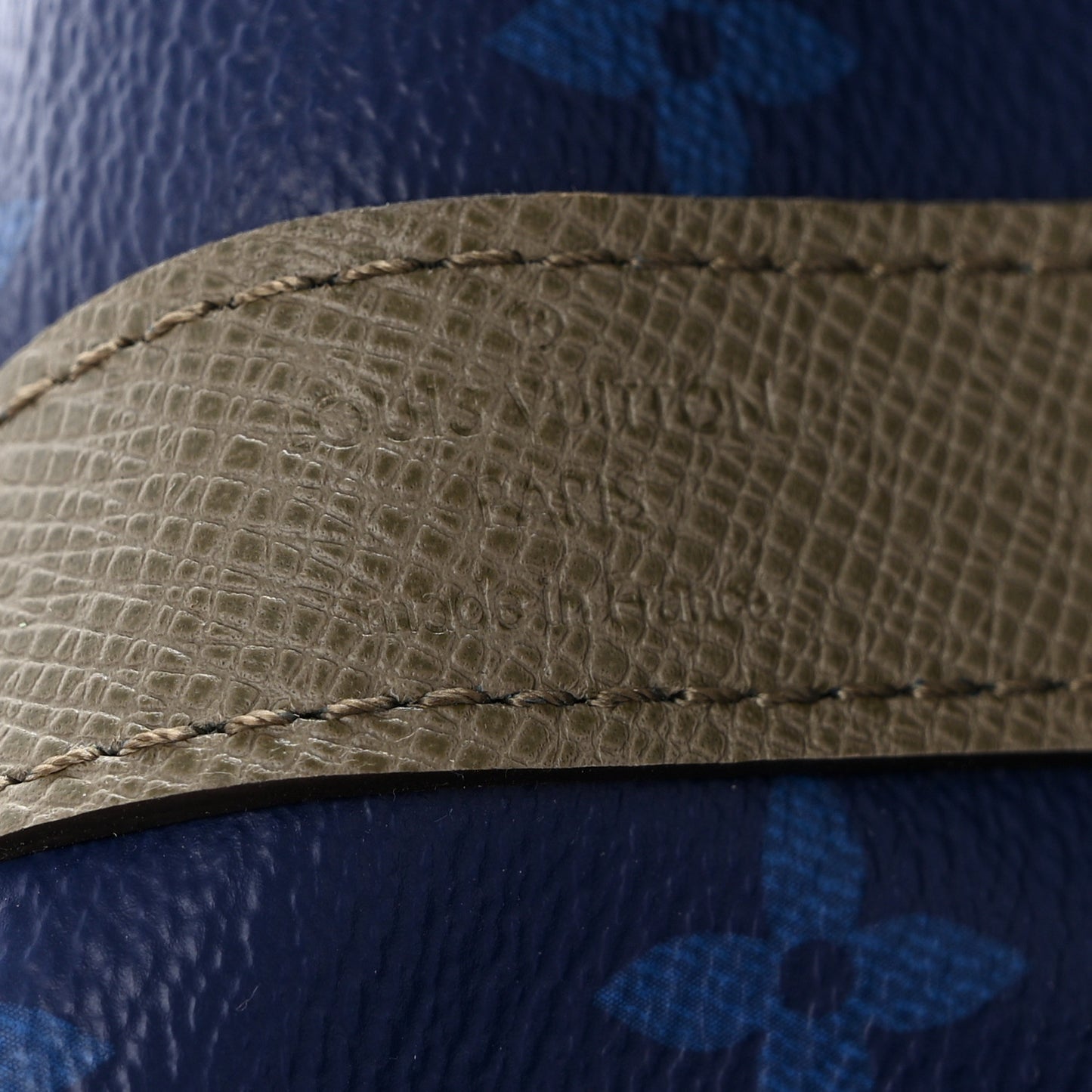 Monogram Outdoor Keepall Bandouliere 45 Pacific Blue