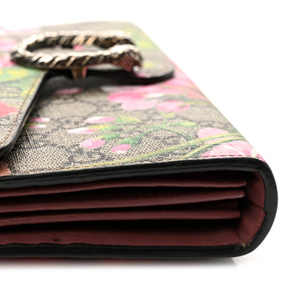 Gucci GG Supreme Monogram Blooms Mini Dionysus Chain Wallet Beige Multicolor Dry Rose 11 of 11