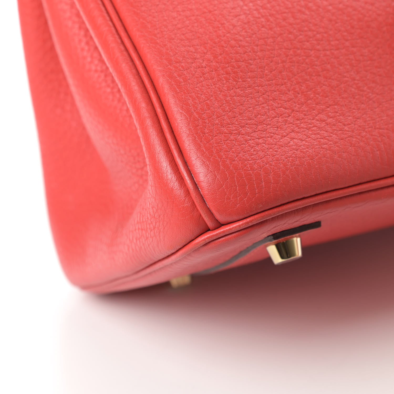 Hermes Taurillon Clemence Birkin 30 Rouge Tomate 7 of 15