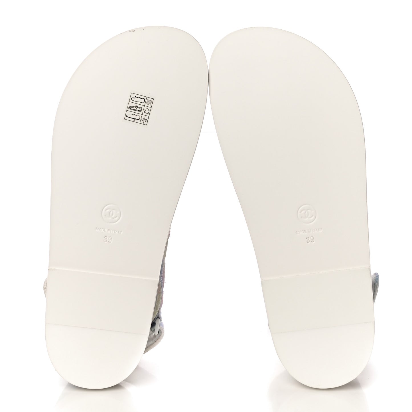 Printed Fabric Quilted Dad Sandals 39 Green Pink Blue