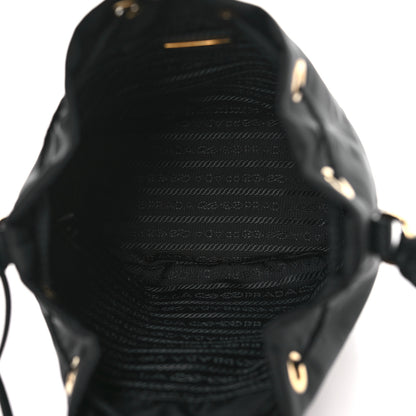 Prada Re-Nylon Saffiano Mini Re-Edition 1978 Bucket Bag Black 5 of 8