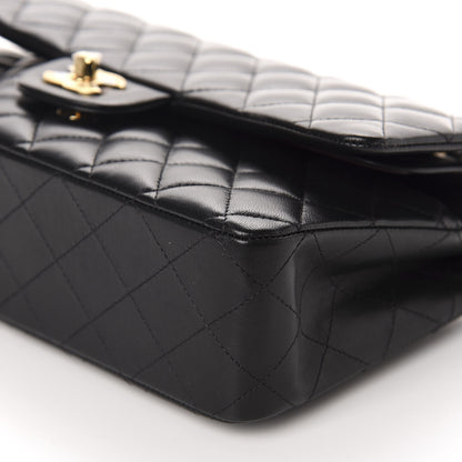 Chanel Lambskin Quilted Medium Double Flap Black 7 of 11