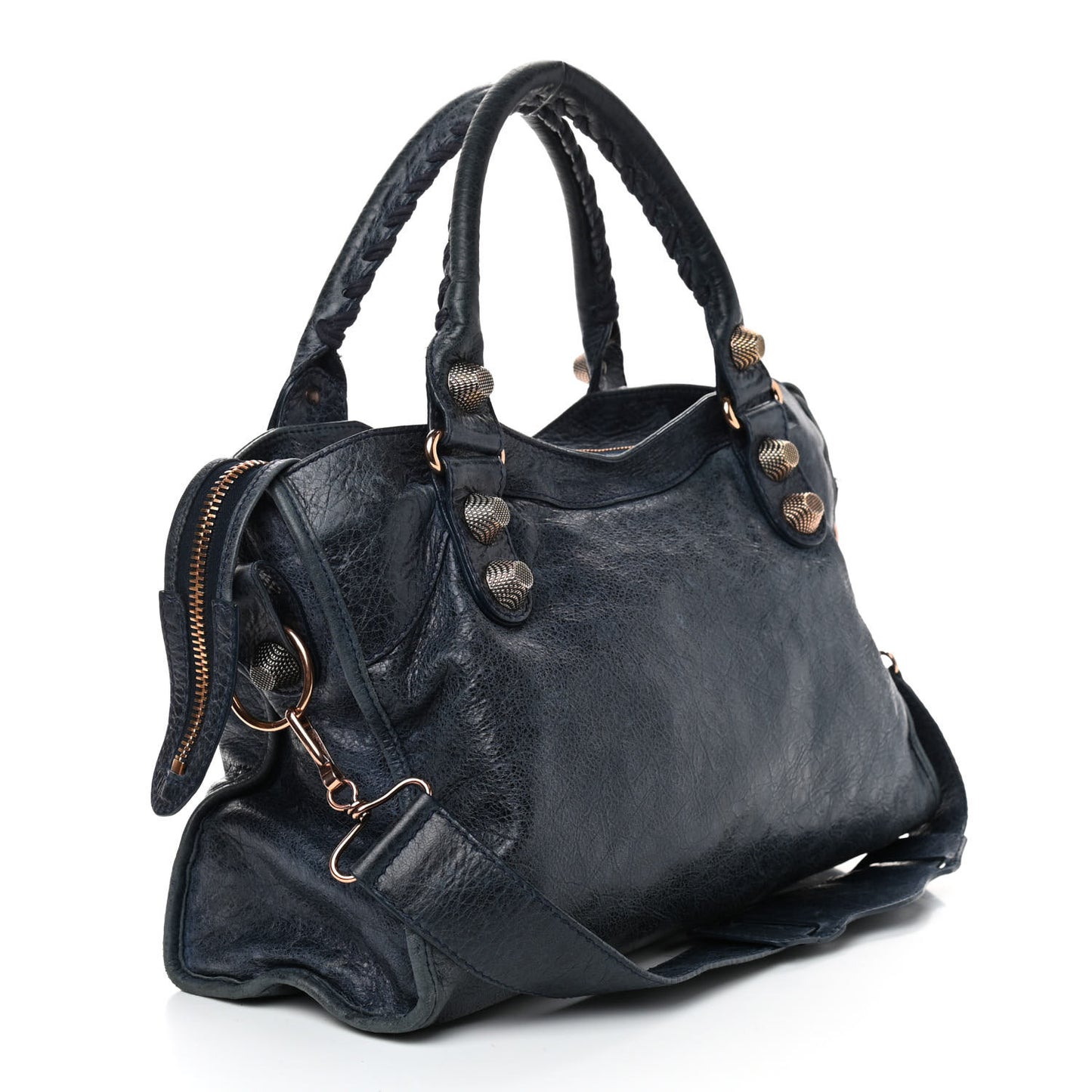 Agneau Giant 21 Rose Gold Hardware City Dark Night