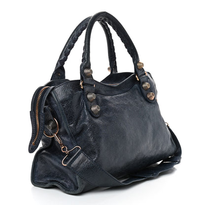 Balenciaga Agneau Giant 21 Rose Gold Hardware City Dark Night 3 of 22