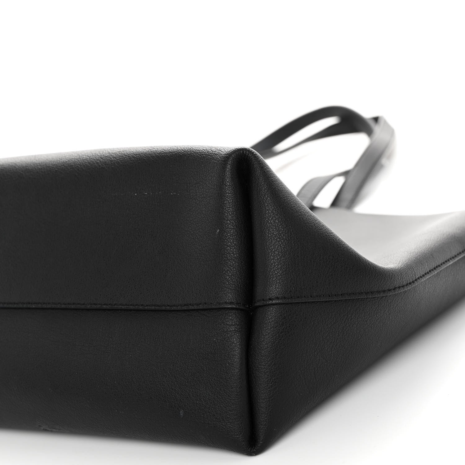 Saint Laurent Calfskin Large Shopping Tote Black 11 of 15