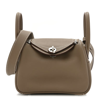 Hermes Swift Mini Lindy 20 Etoupe 1 of 9