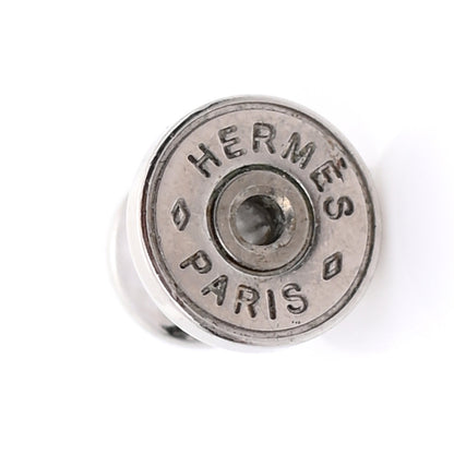 Hermes Palladium Lacquered Mini Pop H Earrings Black 4 of 6