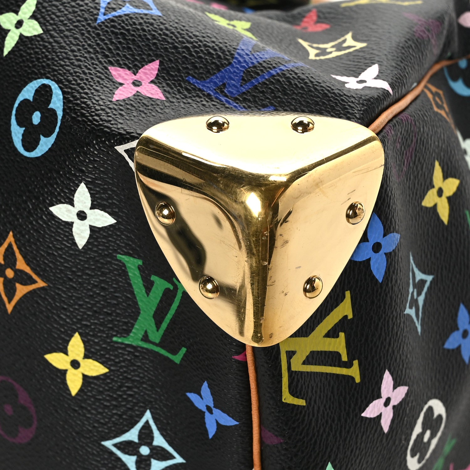 Louis Vuitton Monogram Multicolor Speedy 30 Black 8 of 8