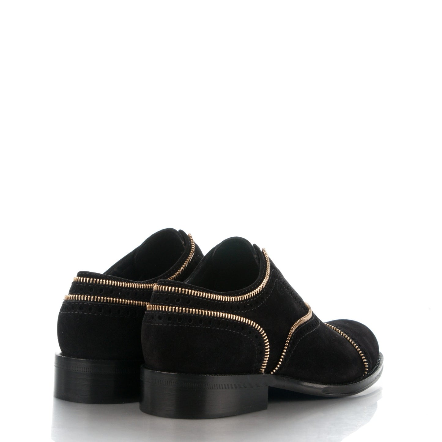 Suede Tomboy Richelieu Flats 41 Black