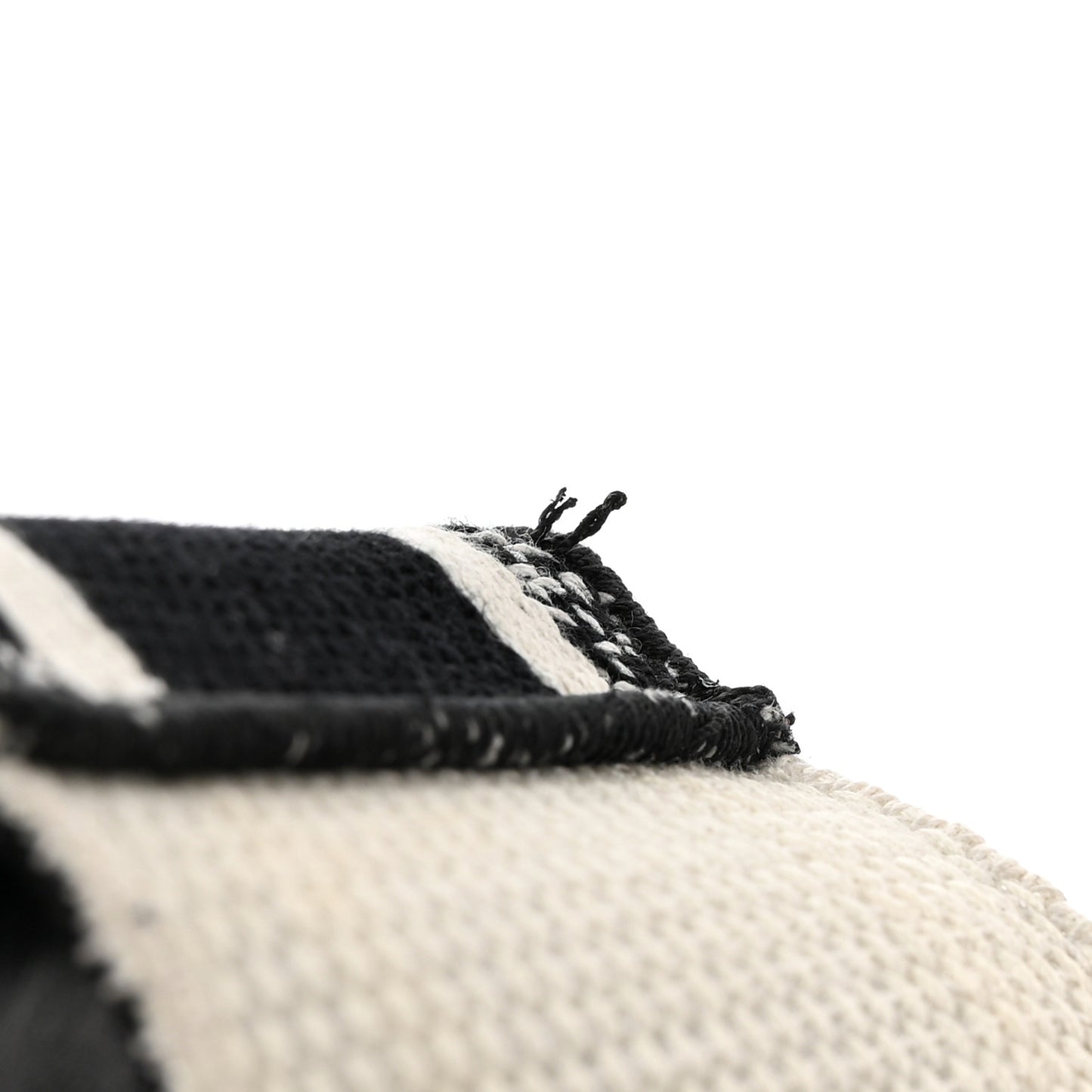 Canvas Embroidered Shoulder Strap Black Ultramatte