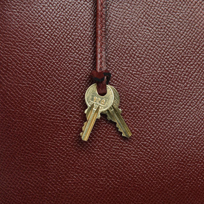 Hermes Courchevel Kelly Sellier 35 Rouge H 21 of 27