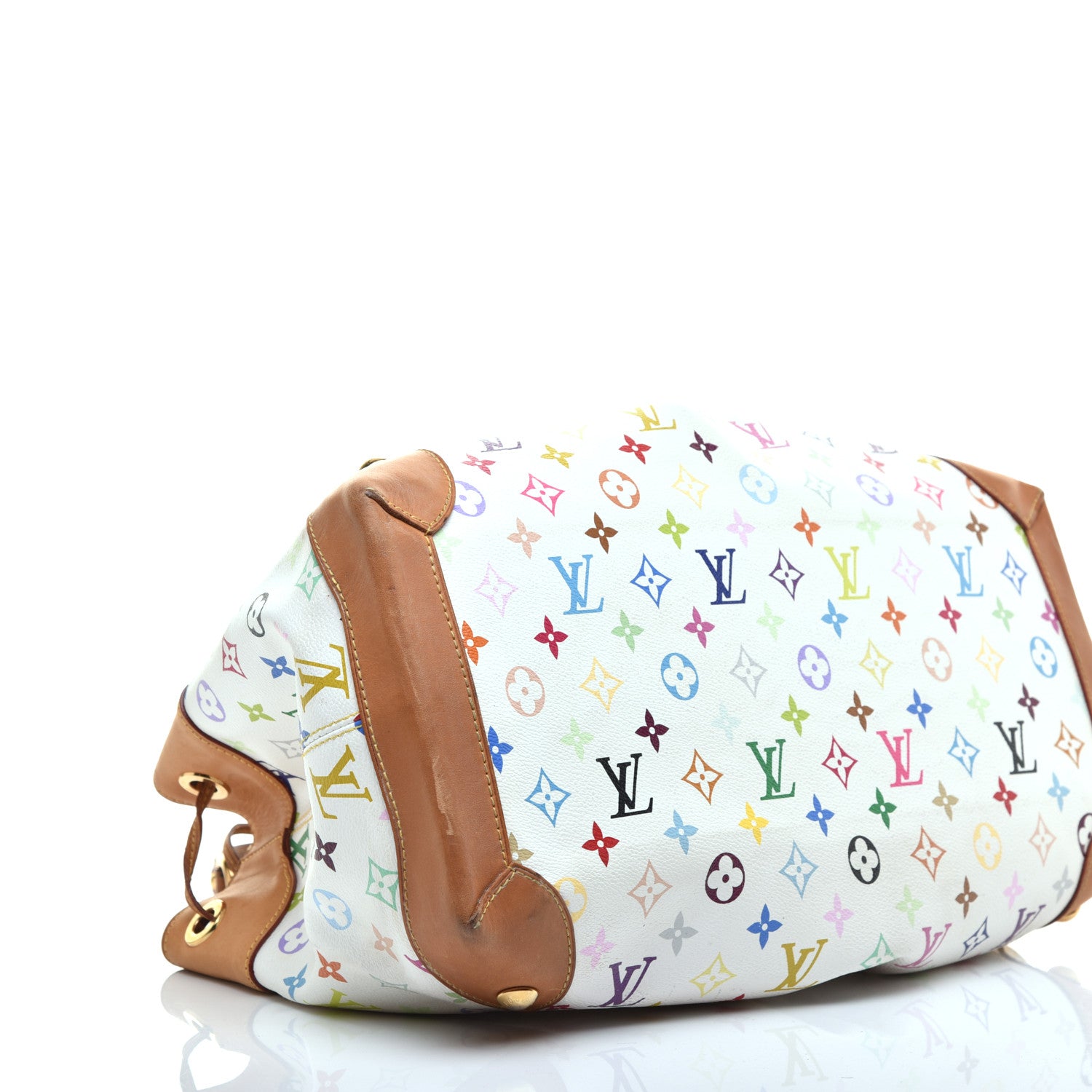Louis Vuitton Monogram Multicolor Ursula White 7 of 11