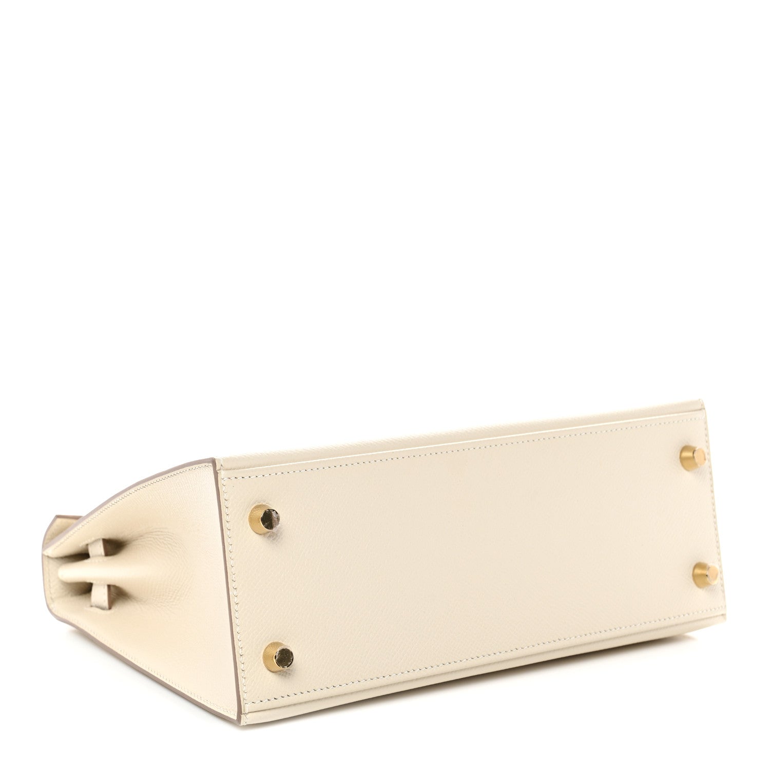Hermes Epsom Kelly Sellier 25 Craie 4 of 11