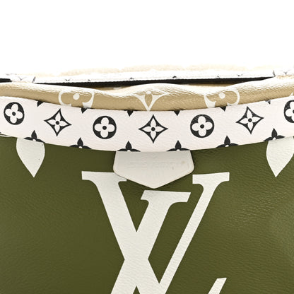 Louis Vuitton Monogram Giant Bumbag Kaki Beige 8 of 13