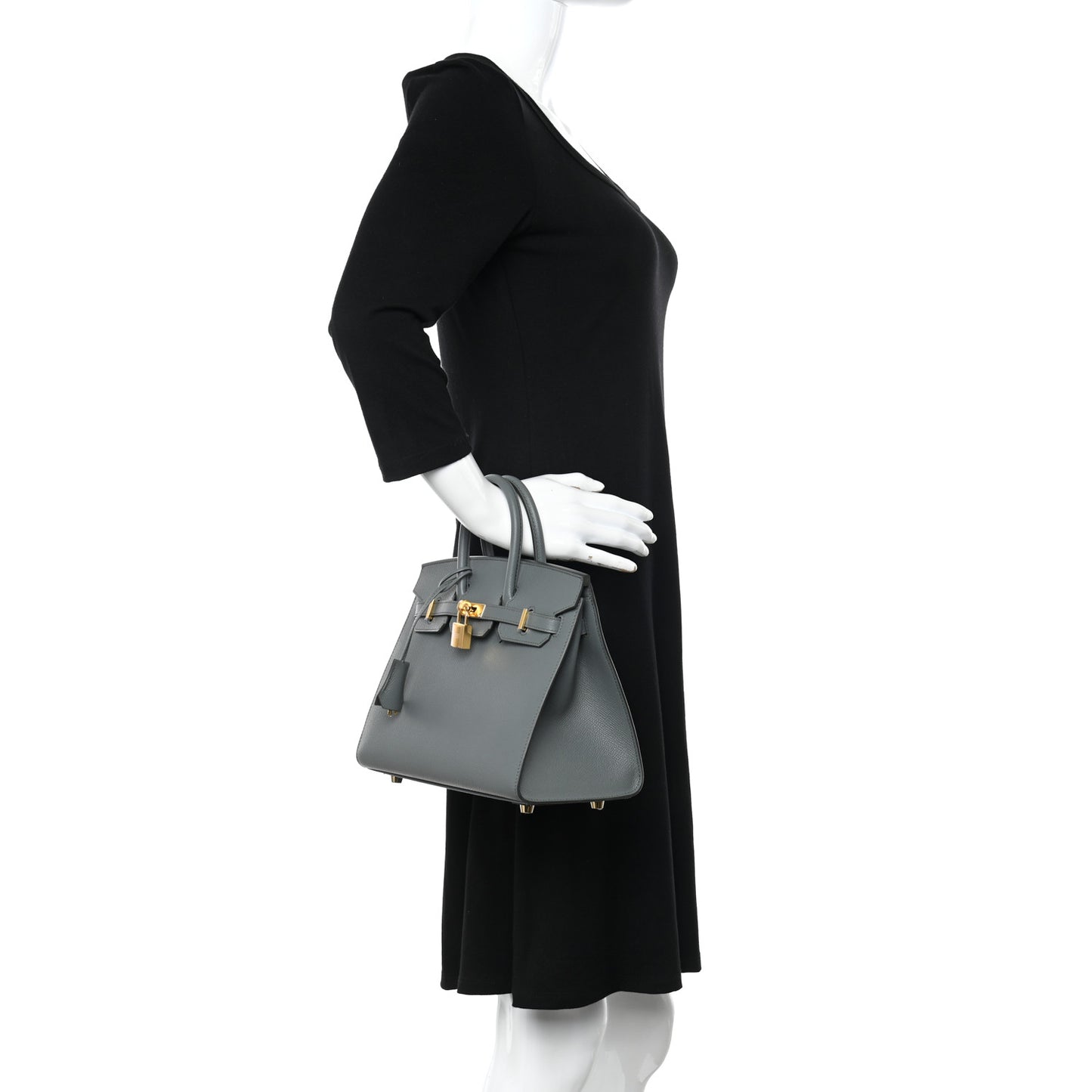 Epsom Birkin Sellier 25 Vert Amande