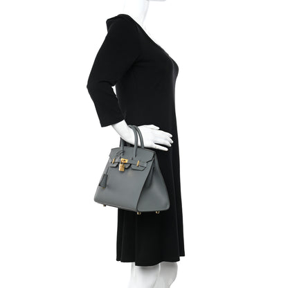 Hermes Epsom Birkin Sellier 25 Vert Amande 2 of 17
