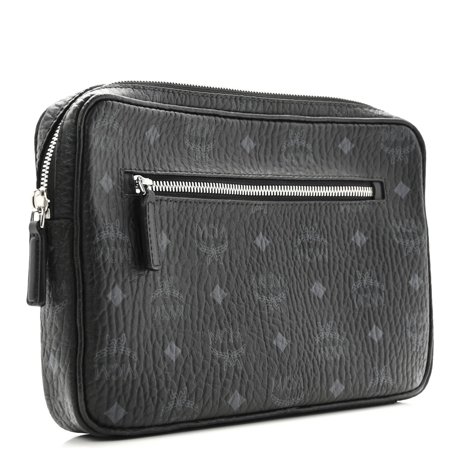 MCM X Phenomenon Clutch Visetos PVC Insert Black 3 of 11