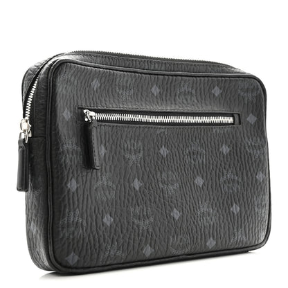 MCM X Phenomenon Clutch Visetos PVC Insert Black 3 of 11
