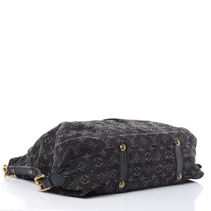 Louis Vuitton Denim Neo Cabby GM Black 4 of 14