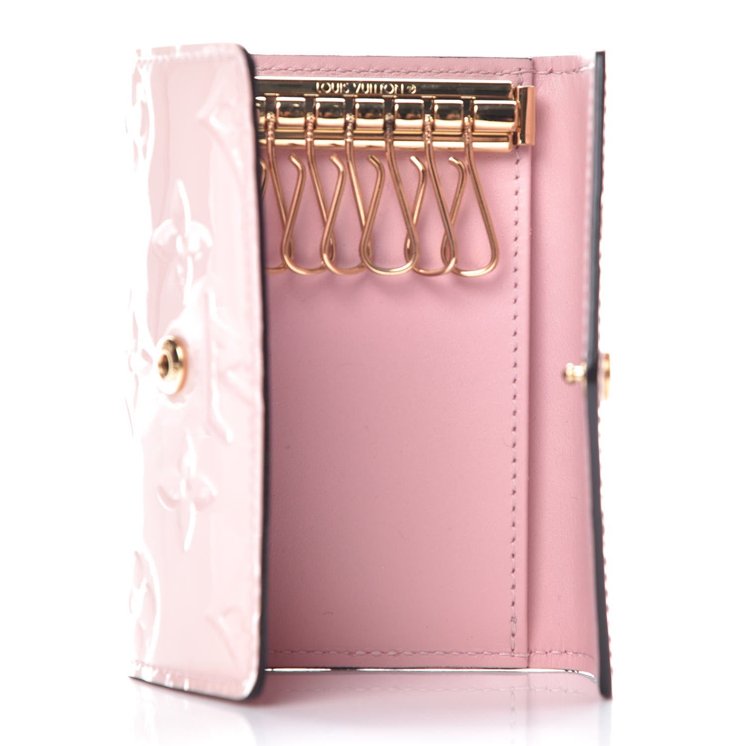Louis Vuitton Vernis Multicles 6 Key Holder Rose Ballerine 5 of 9