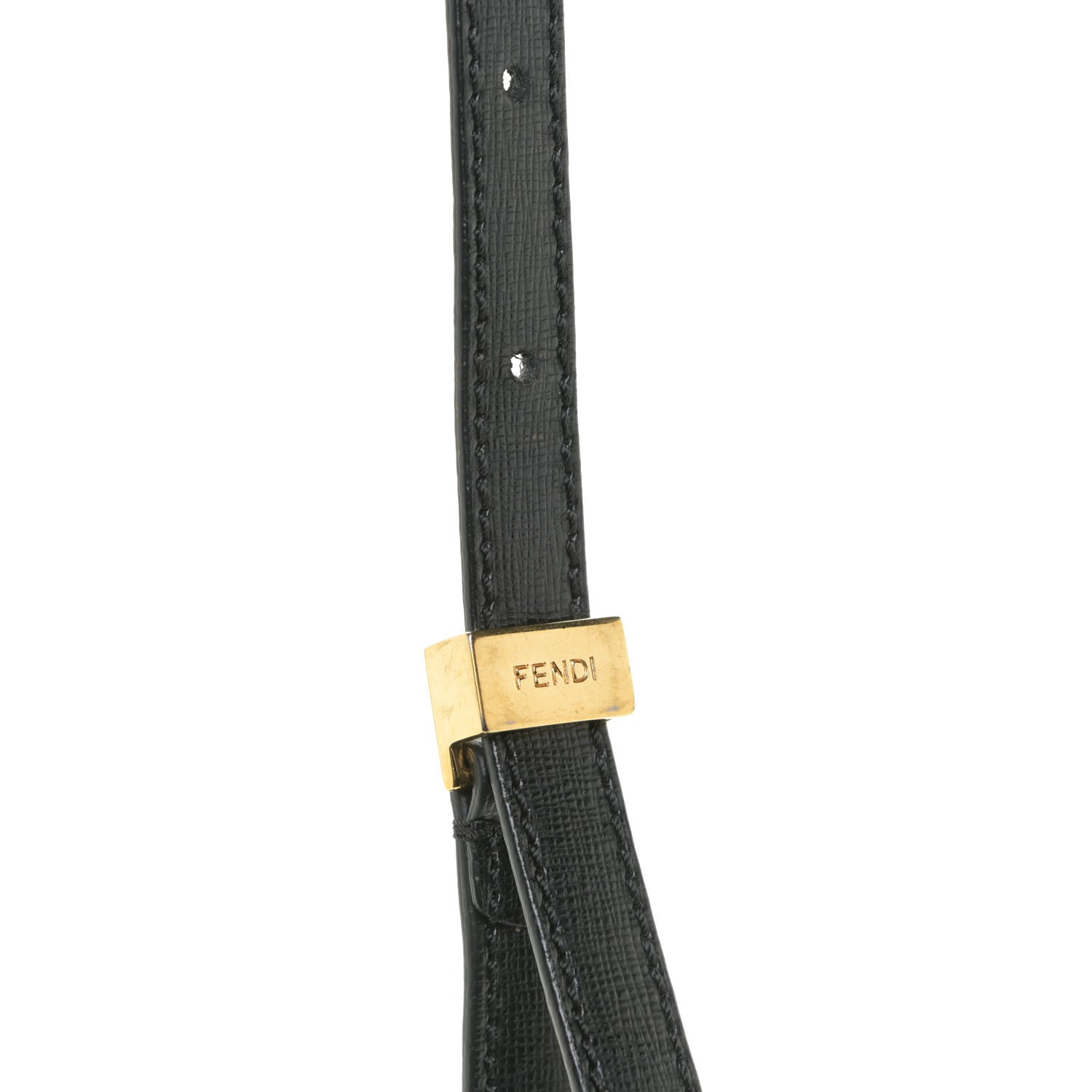 Fendi Vitello Elite Petite 2Jours Tote Black 18 of 19