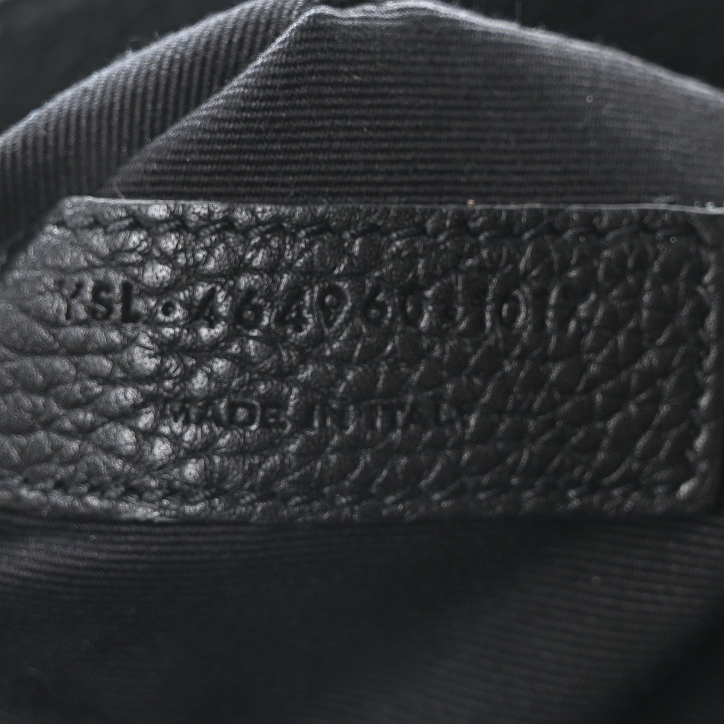 Grained Calfskin Small Supple Sac De Jour Black