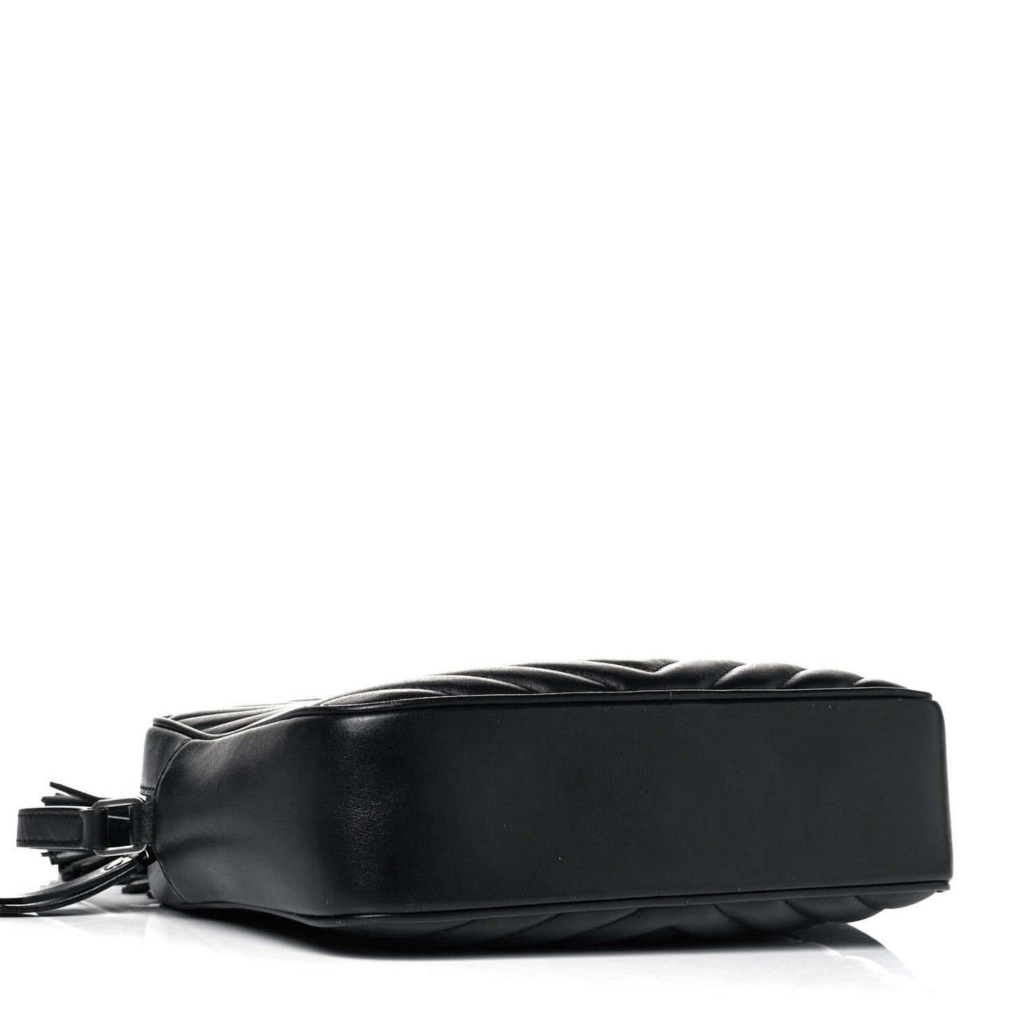 Calfskin Matelasse Monogram Lou Camera Bag Black
