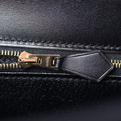 Hermes Box Kelly Sellier 32 Black 9 of 37