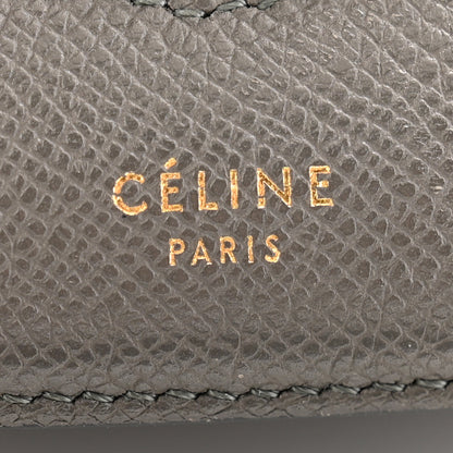 Celine Baby Grained Calfskin Small Trotteur Grey 6 of 12
