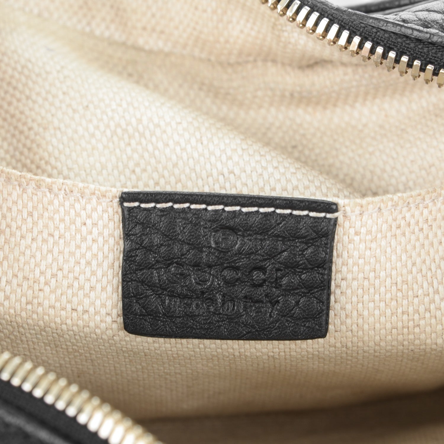 Gucci Pebbled Calfskin Small Soho Disco Bag Black 4 of 4