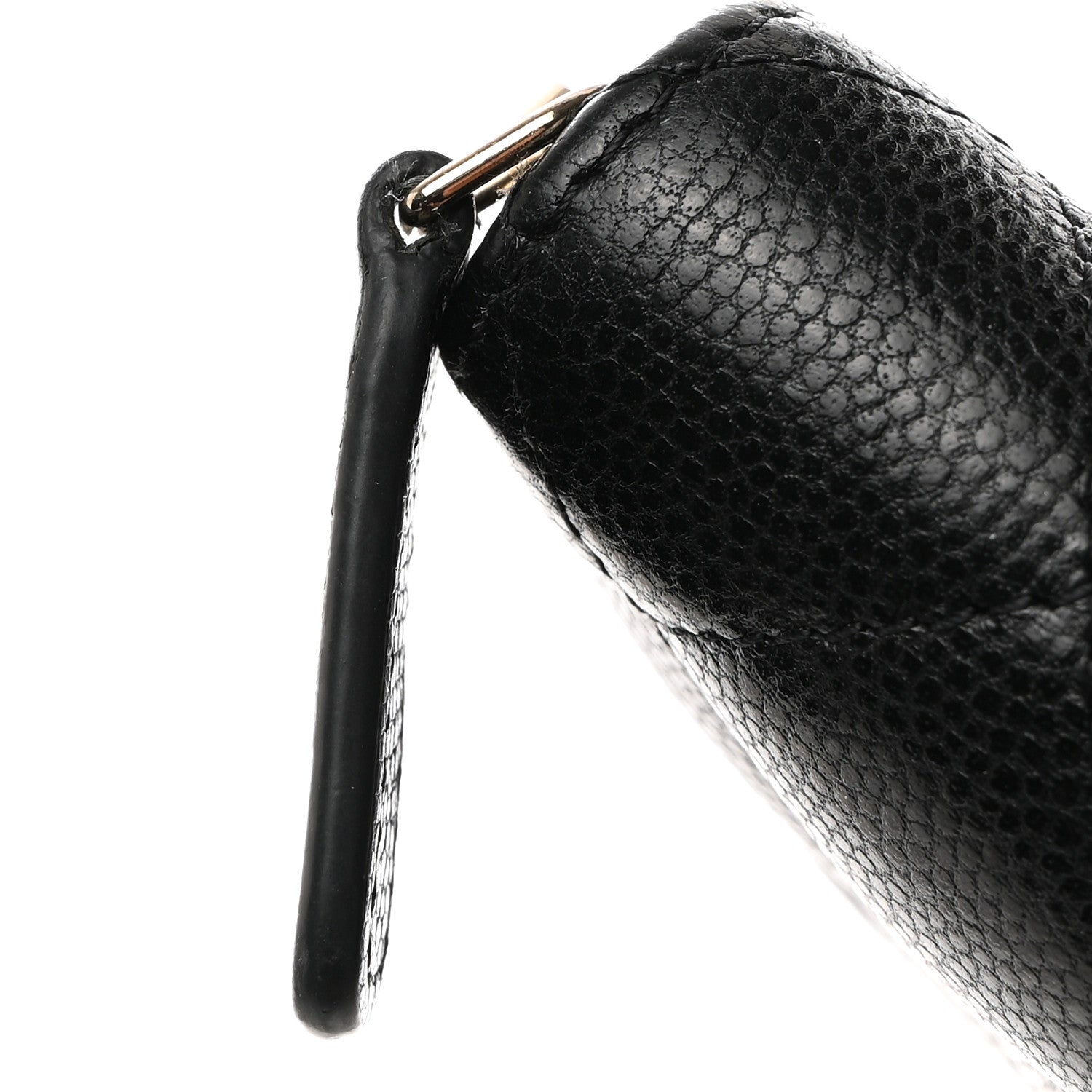 Chanel Caviar Quilted Medium Zip Around Wallet Black 10 of 12