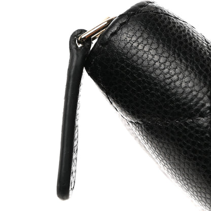 Chanel Caviar Quilted Medium Zip Around Wallet Black 10 of 12