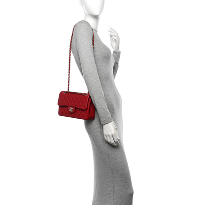 Chanel Lambskin Quilted Small Double Flap Red 2 of 11