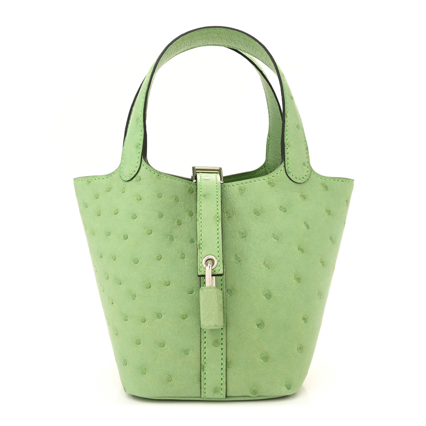 Ostrich Micro Picotin Lock Vert Criquet