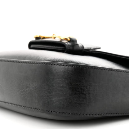 Gucci Azalea Calfskin Web Mini Horsebit 1955 Shoulder Bag Black 10 of 14