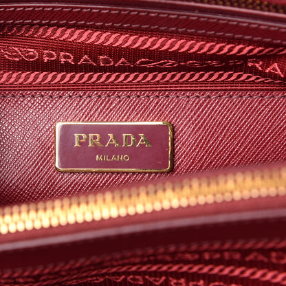 Prada Saffiano Lux Open Promenade Tote Cherry 6 of 16