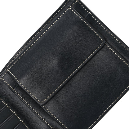 Burberry Charcoal Check Calfskin Bi-Fold Wallet Dark Birch Brown 8 of 8