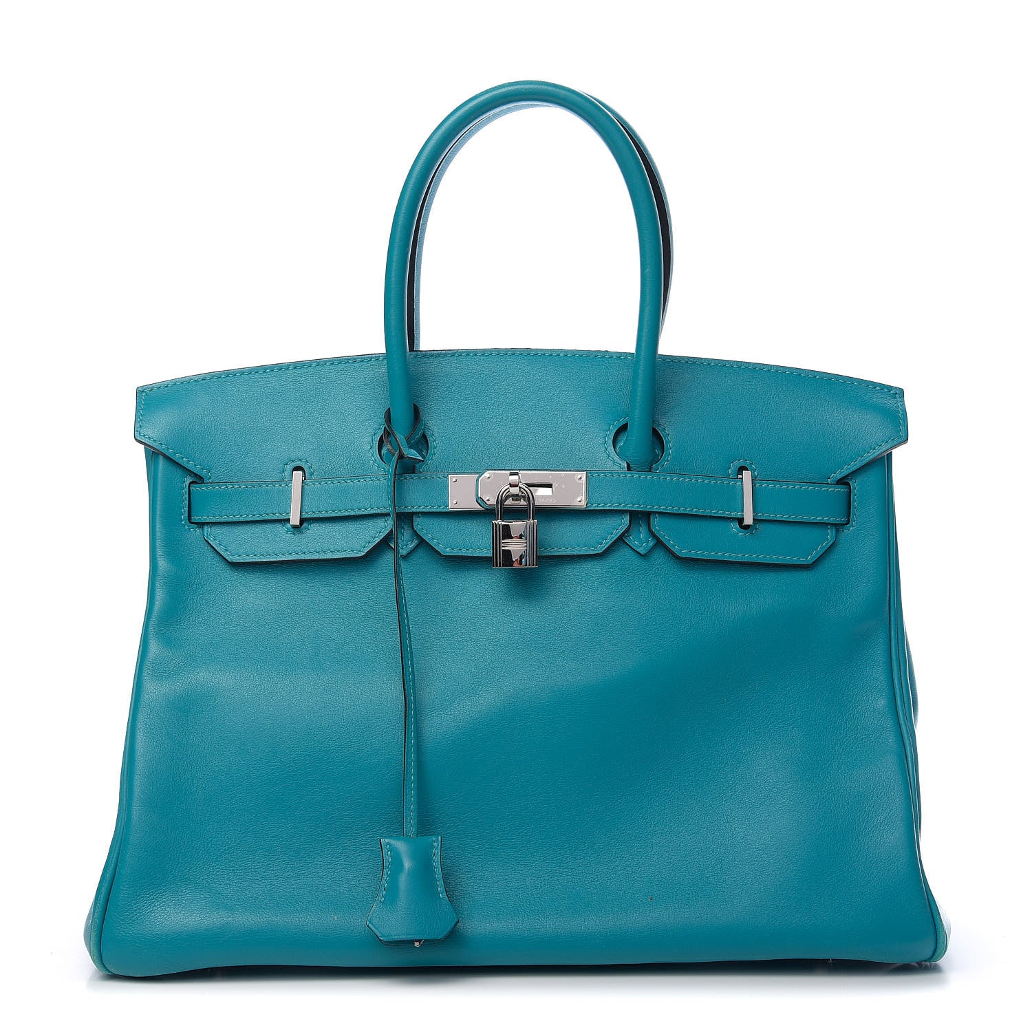 Hermes Swift Birkin 35 Turquoise 1 of 36