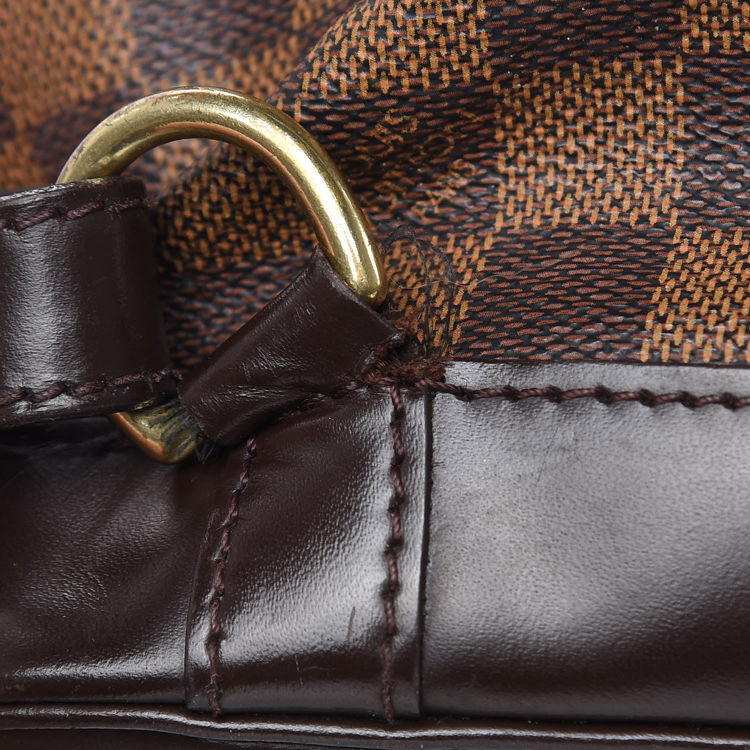 Louis Vuitton Damier Ebene Soho Backpack 16 of 21