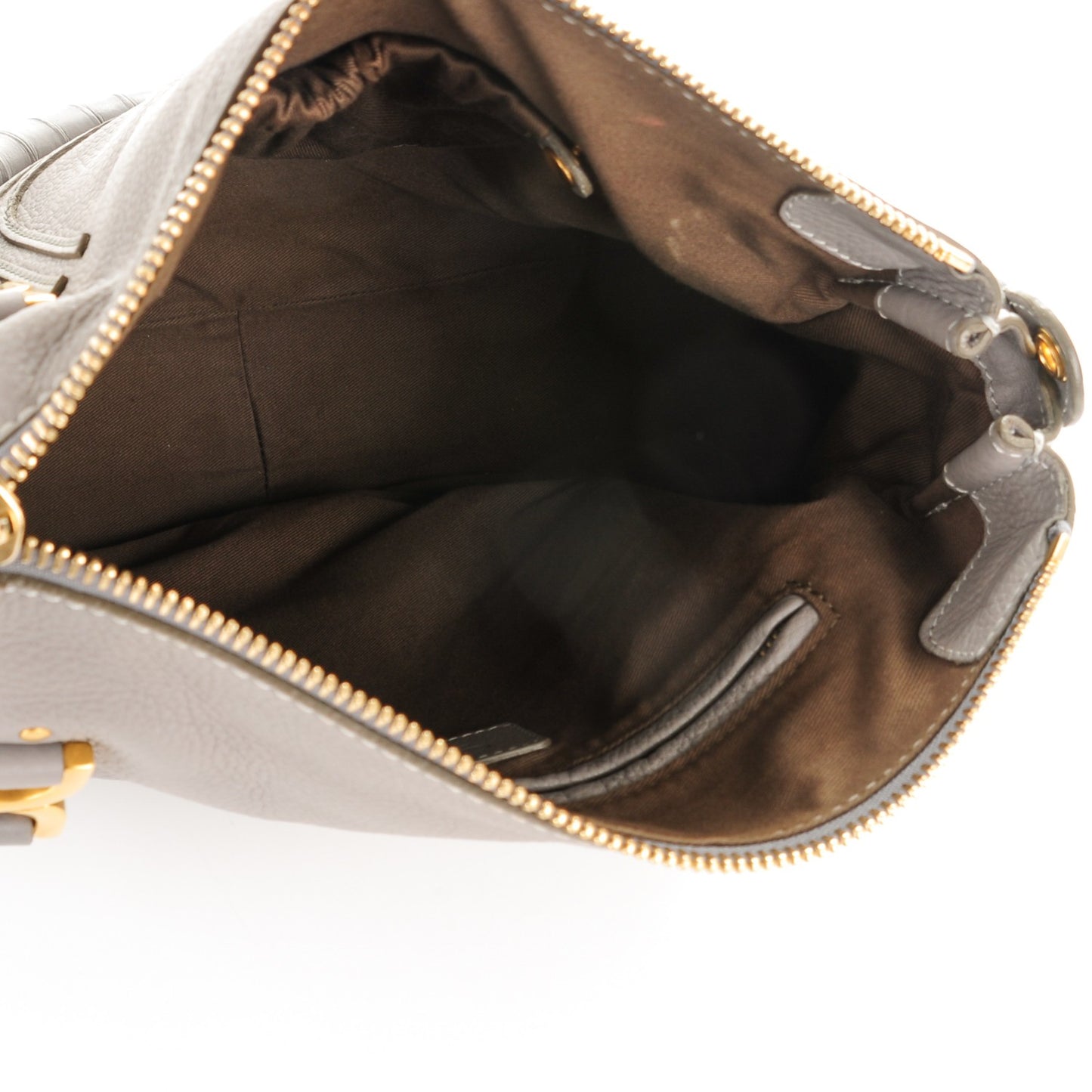 Calfskin Medium Marcie Satchel Cashmere Grey