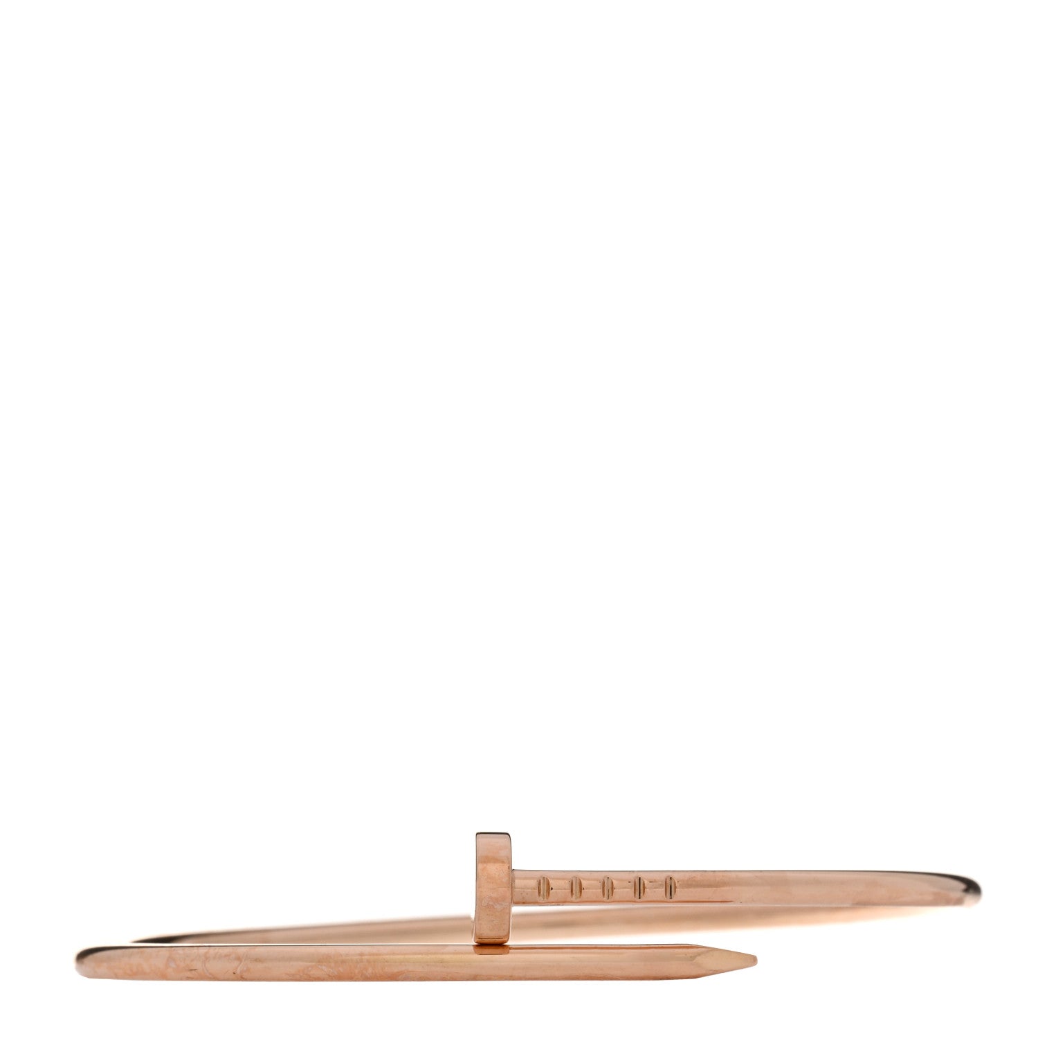 Cartier 18K Pink Gold Small Juste Un Clou Bracelet 17 1 of 4