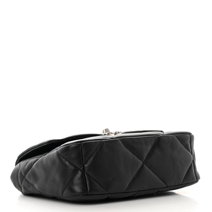Chanel Lambskin Quilted Medium Chanel 19 Flap Black 4 of 12