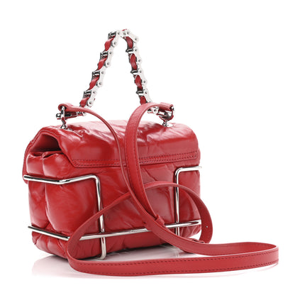 Alexander Wang Calfskin Quilted Halo Xbody Bag Red 3 of 14