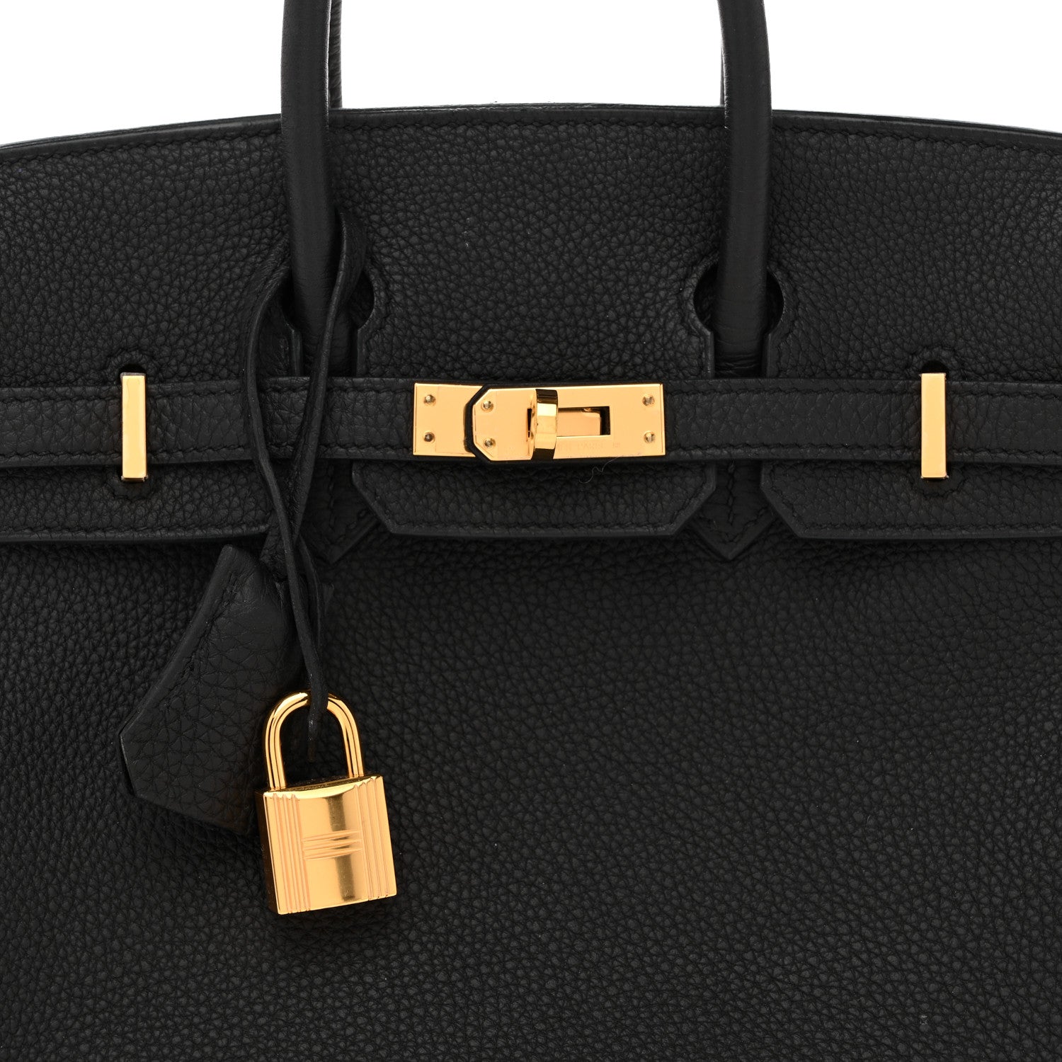 Hermes Togo Birkin 25 Black 8 of 16