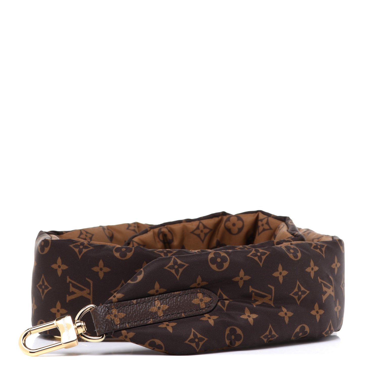 Econyl Reverse Monogram Pillow Shoulder Strap